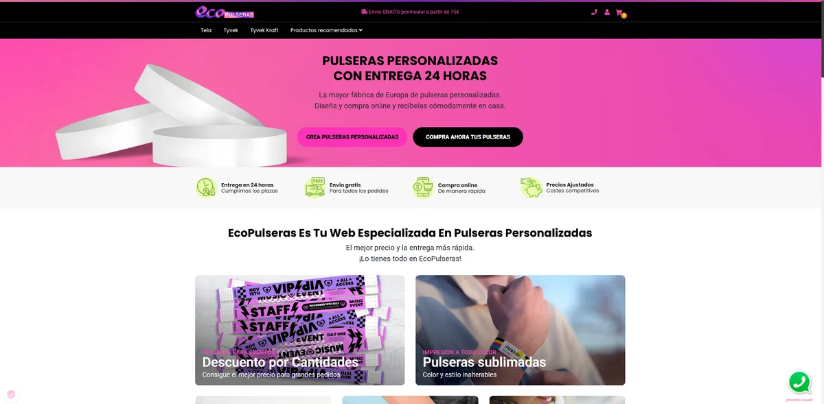 Captura de EcoPulseras